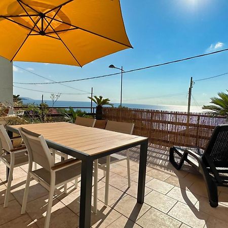 Marina Di Andrano - Alisso, Casa Vista Mare Con Parcheggio Privato E Wifi 빌라 외부 사진