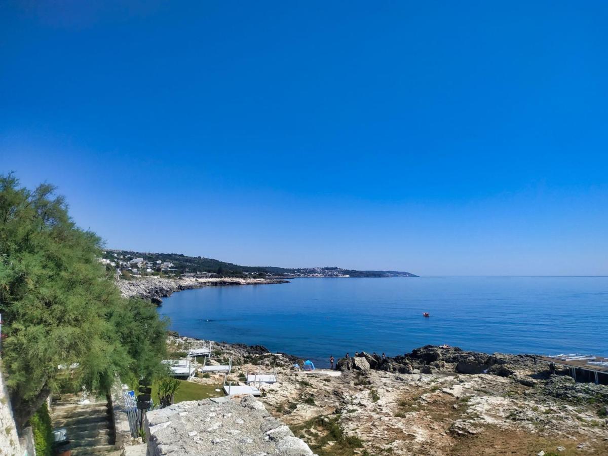 Marina Di Andrano - Alisso, Casa Vista Mare Con Parcheggio Privato E Wifi 빌라 외부 사진