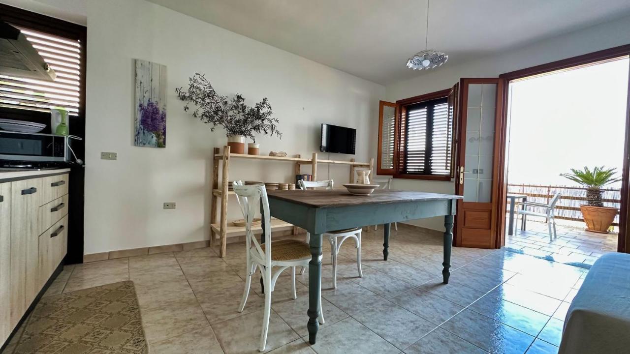 Marina Di Andrano - Alisso, Casa Vista Mare Con Parcheggio Privato E Wifi 빌라 외부 사진